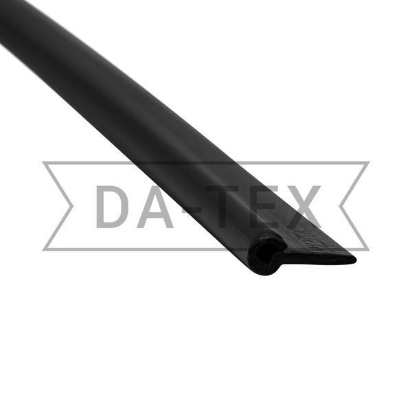 8 mm Plastic cord black