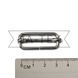 30x13 mm Metal buckle nikel diam. 2,5 mm