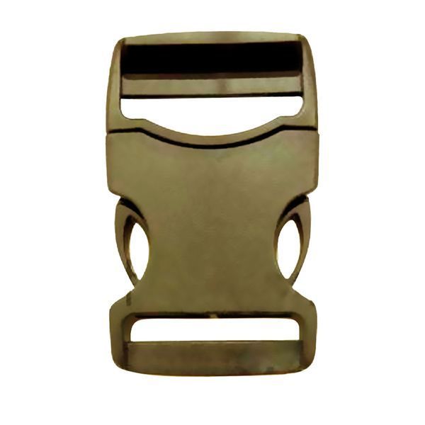 32 mm Plastic buckle fastener khaki GCC №298