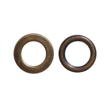 15 mm Eyelet #30 (ф15*Ф27*h7) + washer (STS) antik CHINA