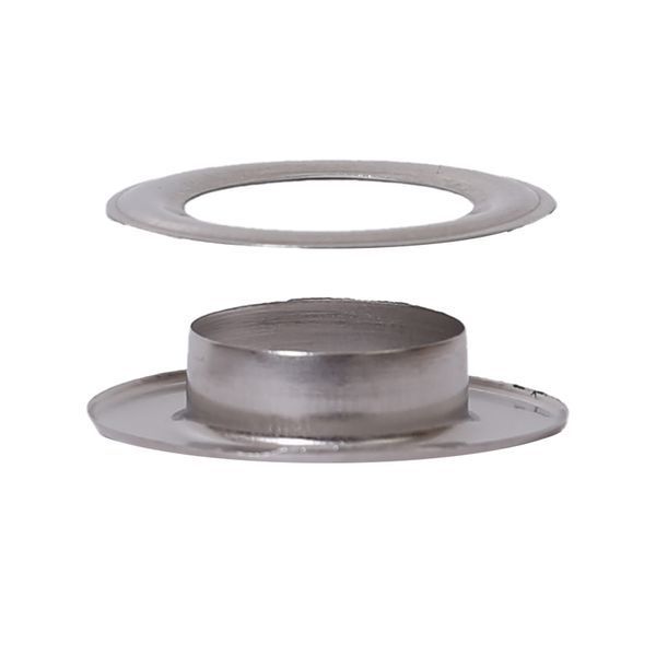 15 mm Eyelet #30 (ф15*Ф27*h7) + washer (STS) nikel CHINA