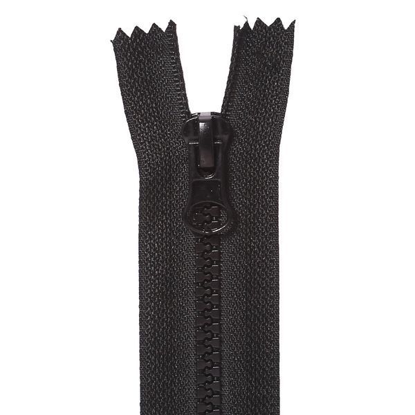 16 cm Plastic zipper #5 С/E black GCC №322