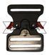 50 mm Metal buckle black red clasp