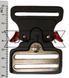 50 mm Metal buckle black red clasp