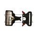 50 mm Metal buckle black red clasp