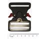 50 mm Metal buckle black red clasp