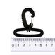 50 mm Plastic snap hook black